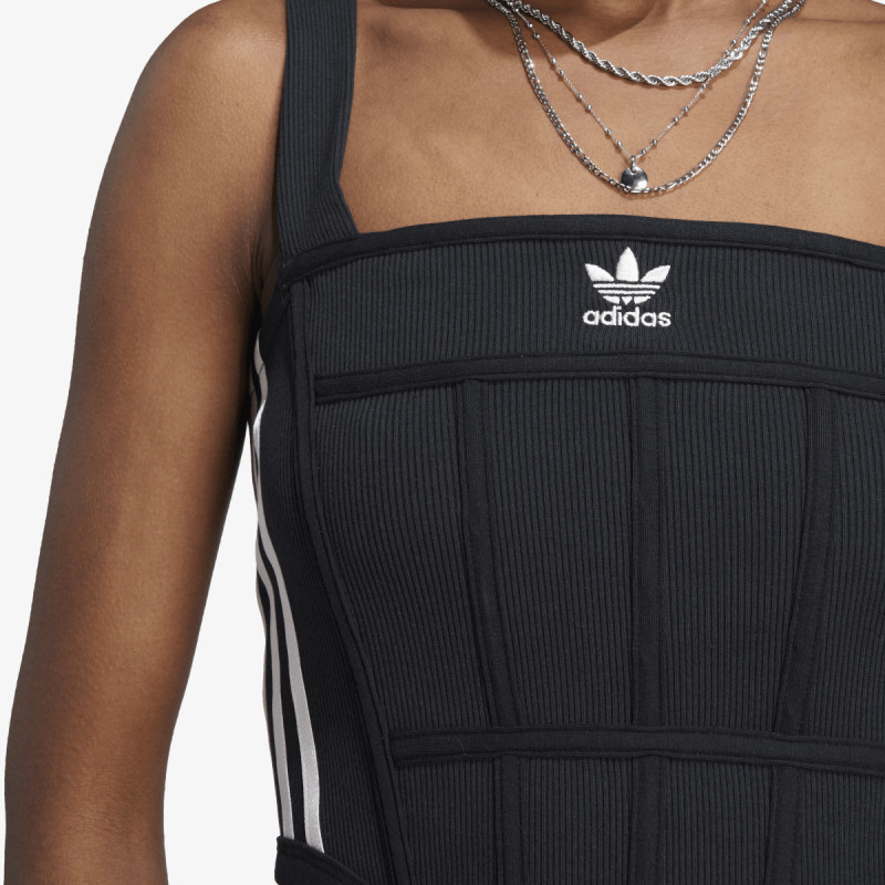 ADIDAS Tricouri RIB CORSET TANK TOP 