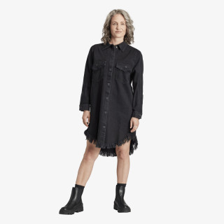 ADIDAS ROCHII ORIGINALS X KSENIASCHNAIDER FRINGE SHIRT DRESS 