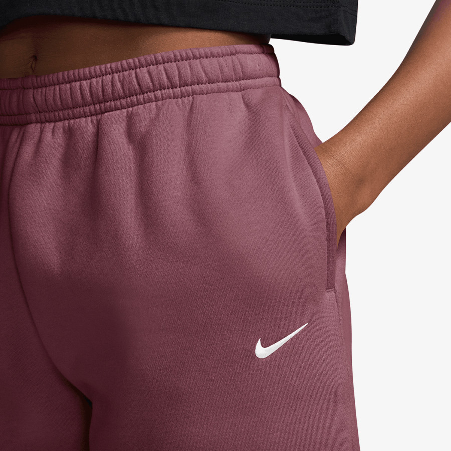 NIKE Pantaloni de trening G NSW STUDIO FLC LOOSE PNT LBR 