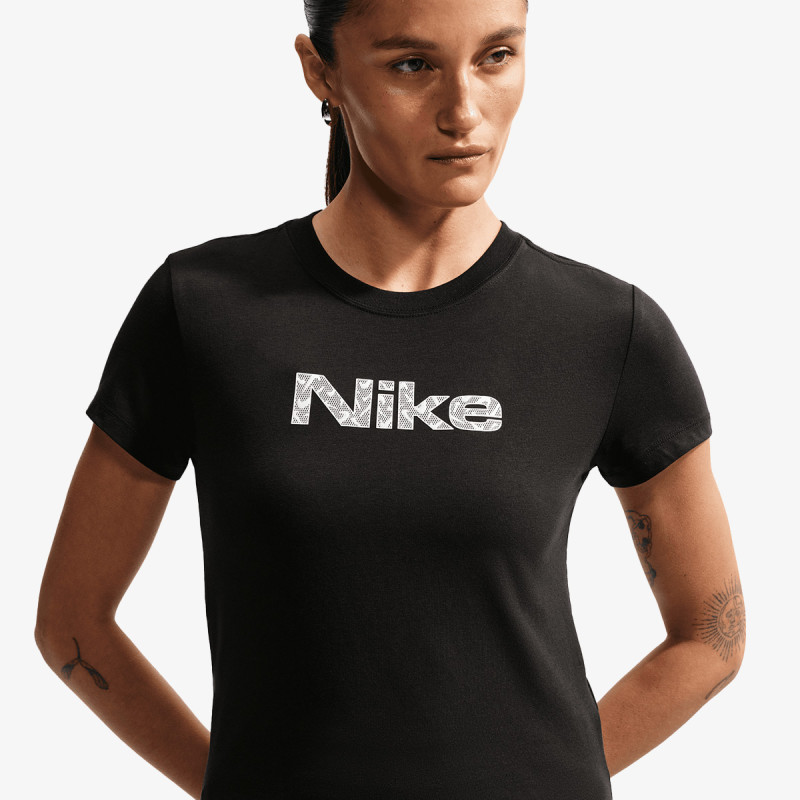 NIKE Tricouri W NSW NK CHLLKNT MDCRP TEE LCE 