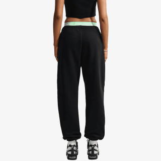 NIKE Pantaloni de trening W NK STDO FLC MW HR OS CFF PNT 