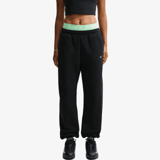 NIKE Pantaloni de trening W NK STDO FLC MW HR OS CFF PNT 