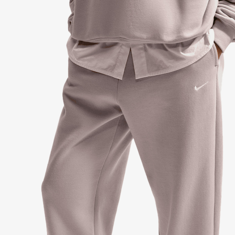 NIKE Pantaloni de trening W NK STDO FLC MW HR OS CFF PNT 