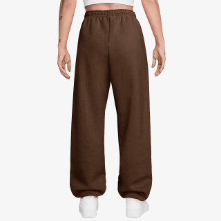 NIKE Pantaloni de trening W NK STDO FLC MW HR OS CFF PNT 