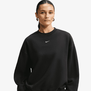 NIKE Tricouri maneca lunga W NK STDO FLC MW OS CREW 
