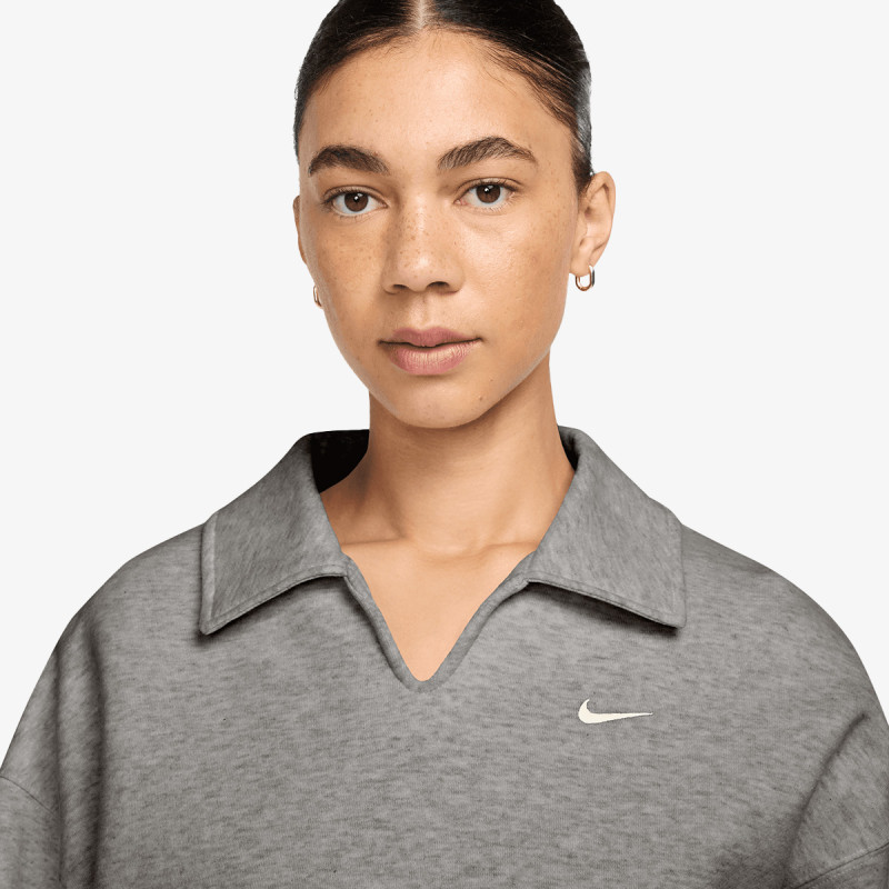 NIKE Hanorace W NK STDO FLC MW OS CRP POLO 