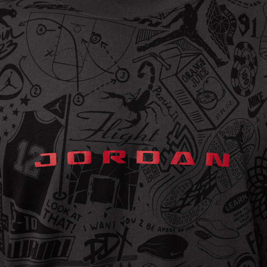 JORDAN Tricouri M J BRK LSR GFX SS CREW 
