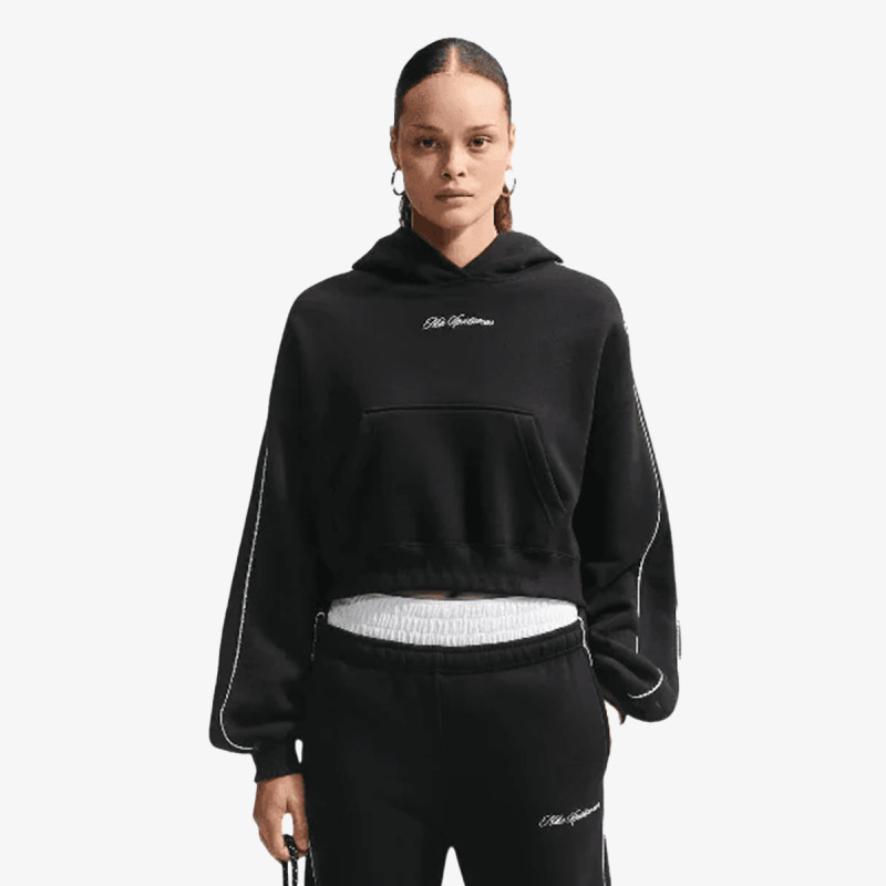 NIKE Hanorace W NK STDO FLC MW CRP SCLOP HDY 