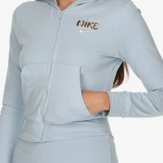NIKE Hanorace W NSW FZ HD LS TOP COORD+ 