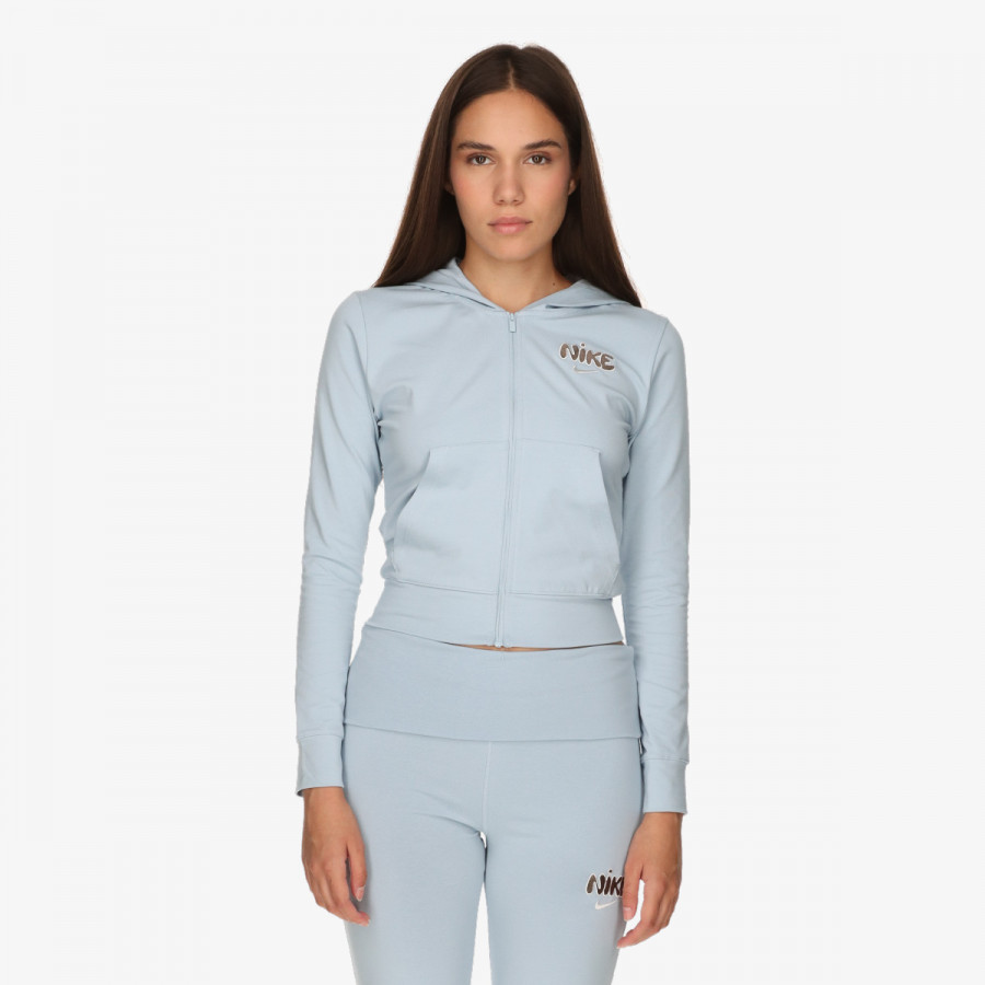NIKE Hanorace W NSW FZ HD LS TOP COORD+ 