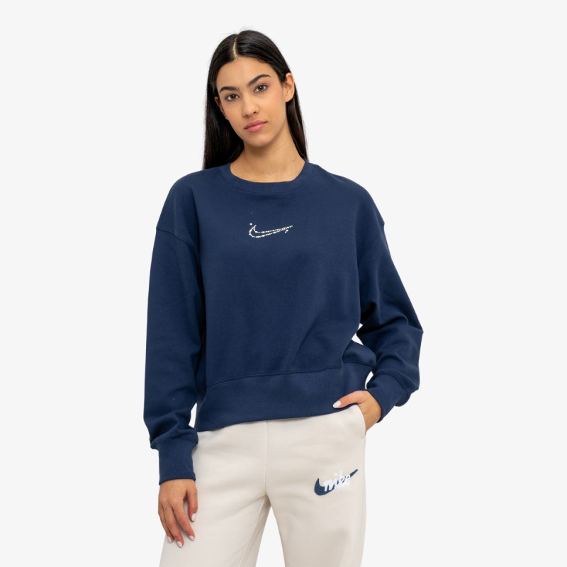 NIKE Hanorace W NSW PHNX FLC OS CREW 