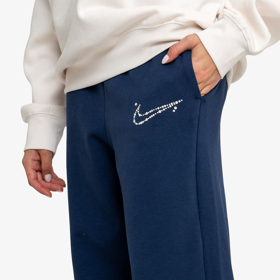 NIKE Pantaloni de trening W NSW PHNX FLC HR PANT WIDE 