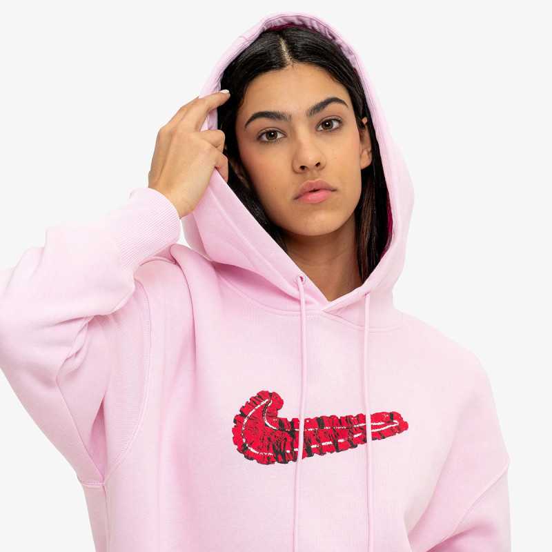 NIKE Hanorace W NSW PHNX FLC OS PO HOODIE 