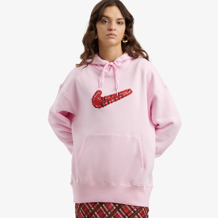 NIKE Hanorace W NSW PHNX FLC OS PO HOODIE 