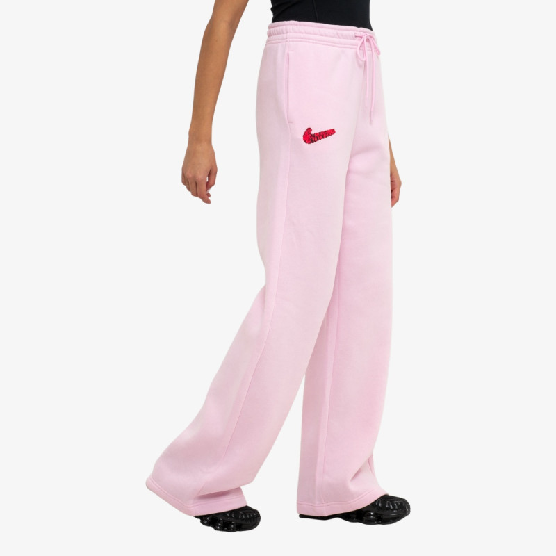 NIKE Pantaloni de trening W NSW FLC HR PANT WIDE 2 