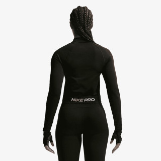 NIKE Tricouri maneca lunga W NP DF SMLS FZ MIDLAYER WT 