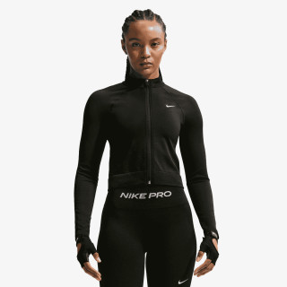 NIKE Tricouri maneca lunga W NP DF SMLS FZ MIDLAYER WT 