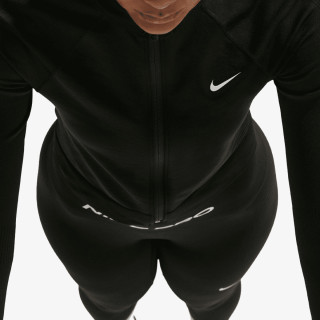 NIKE Tricouri maneca lunga W NP DF SMLS FZ MIDLAYER WT 