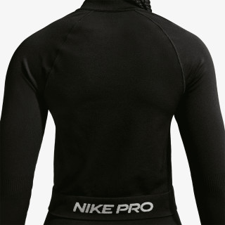 NIKE Tricouri maneca lunga W NP DF SMLS FZ MIDLAYER WT 