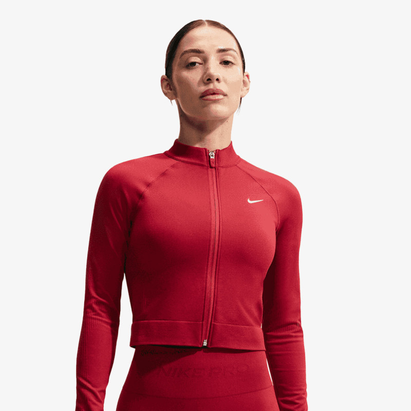 NIKE Hanorace W NP DF SMLS FZ MIDLAYER WT 