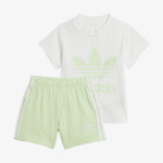 ADIDAS Tricou si pantaloni scurti Trefoil 