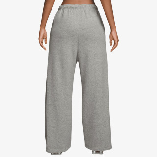 NIKE Pantaloni de trening W NK STDO FLC MW PLTD SNP PNT 