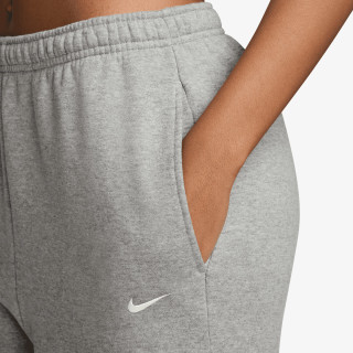 NIKE Pantaloni de trening W NK STDO FLC MW PLTD SNP PNT 
