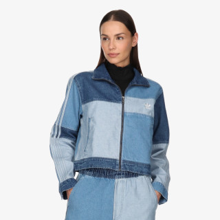 ADIDAS Hanorace KSENIASCHNAIDER DENIM PATCHWORK 
