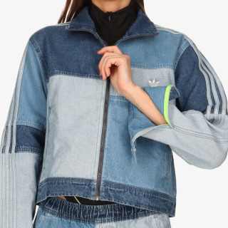 ADIDAS Hanorace KSENIASCHNAIDER DENIM PATCHWORK 