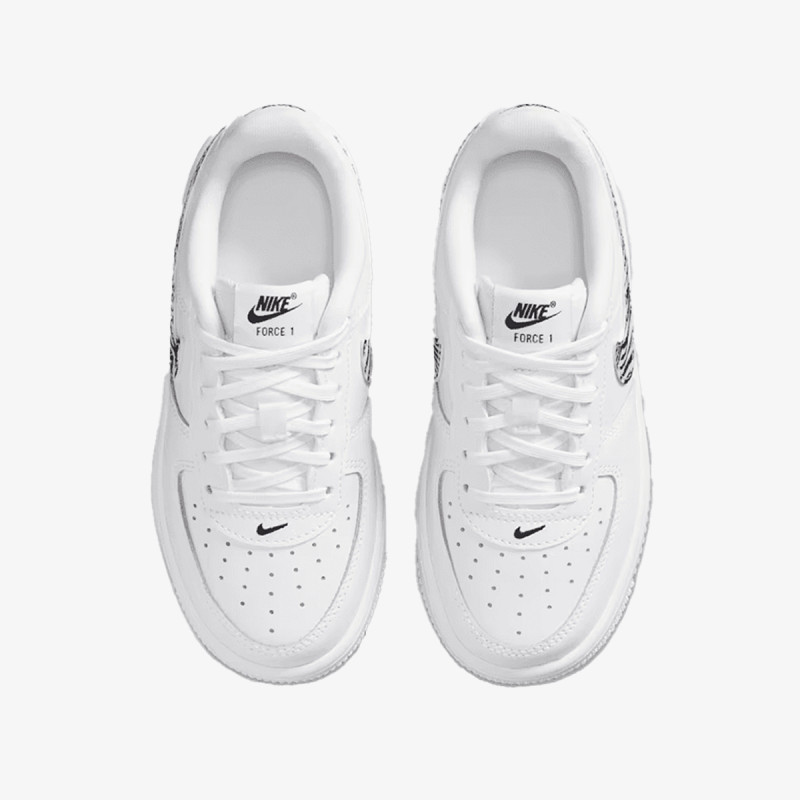 NIKE Pantofi Sport FORCE 1 LOW PRINT LACE (PS) 