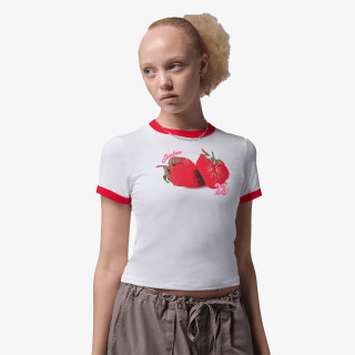 JORDAN Tricouri W J STRWBY RINGER TEE 
