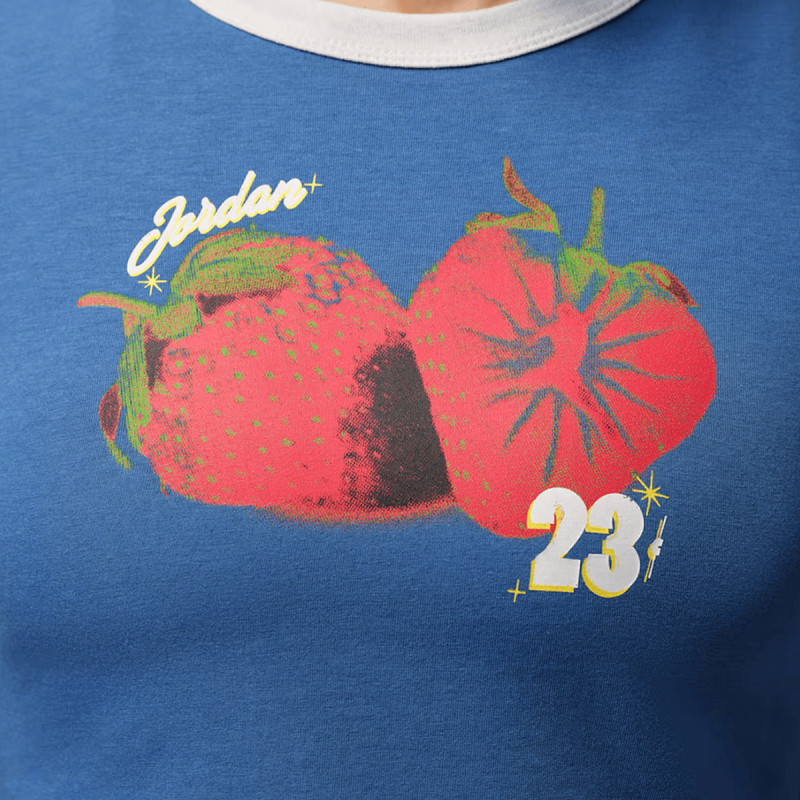 JORDAN Tricouri W J STRWBY RINGER TEE 