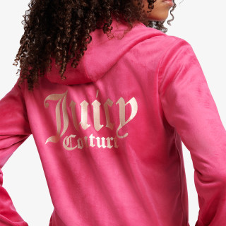 JUICY COUTURE Treninguri ZIP THRU HOODIE AND BOOTCUT JOG SET 