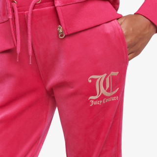 JUICY COUTURE Treninguri ZIP THRU HOODIE AND BOOTCUT JOG SET 
