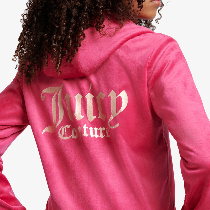 JUICY COUTURE Treninguri ZIP THRU HOODIE AND BOOTCUT JOG SET 