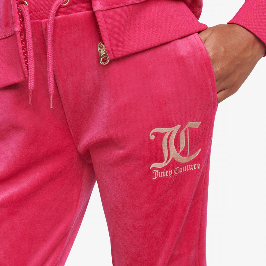 JUICY COUTURE Treninguri ZIP THRU HOODIE AND BOOTCUT JOG SET 