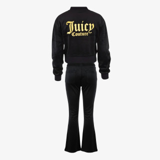 JUICY COUTURE Treninguri VELOUR BOMBER & BOOTCUT JOG SET 