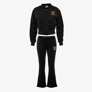 JUICY COUTURE Treninguri VELOUR BOMBER & BOOTCUT JOG SET 