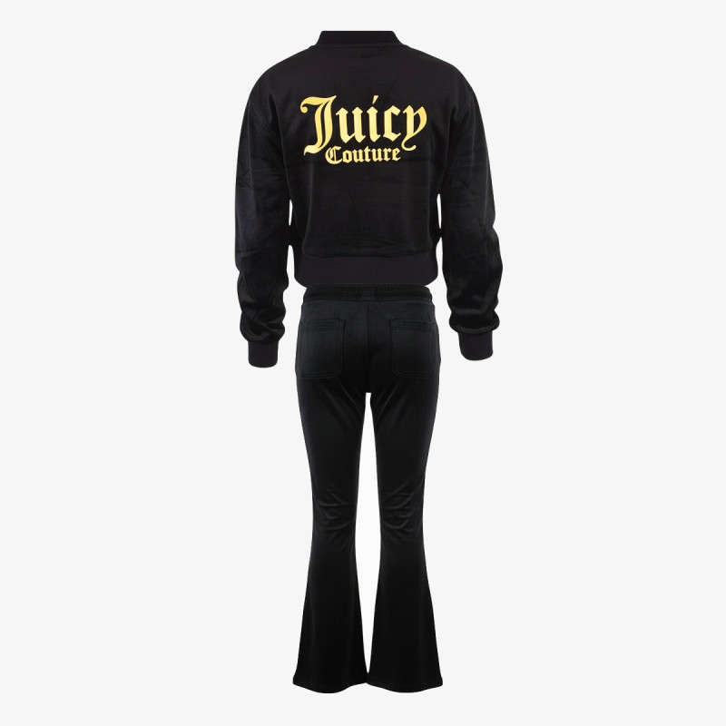 JUICY COUTURE Treninguri VELOUR BOMBER & BOOTCUT JOG SET 
