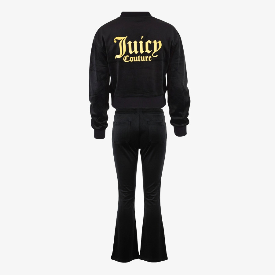 JUICY COUTURE Treninguri VELOUR BOMBER & BOOTCUT JOG SET 