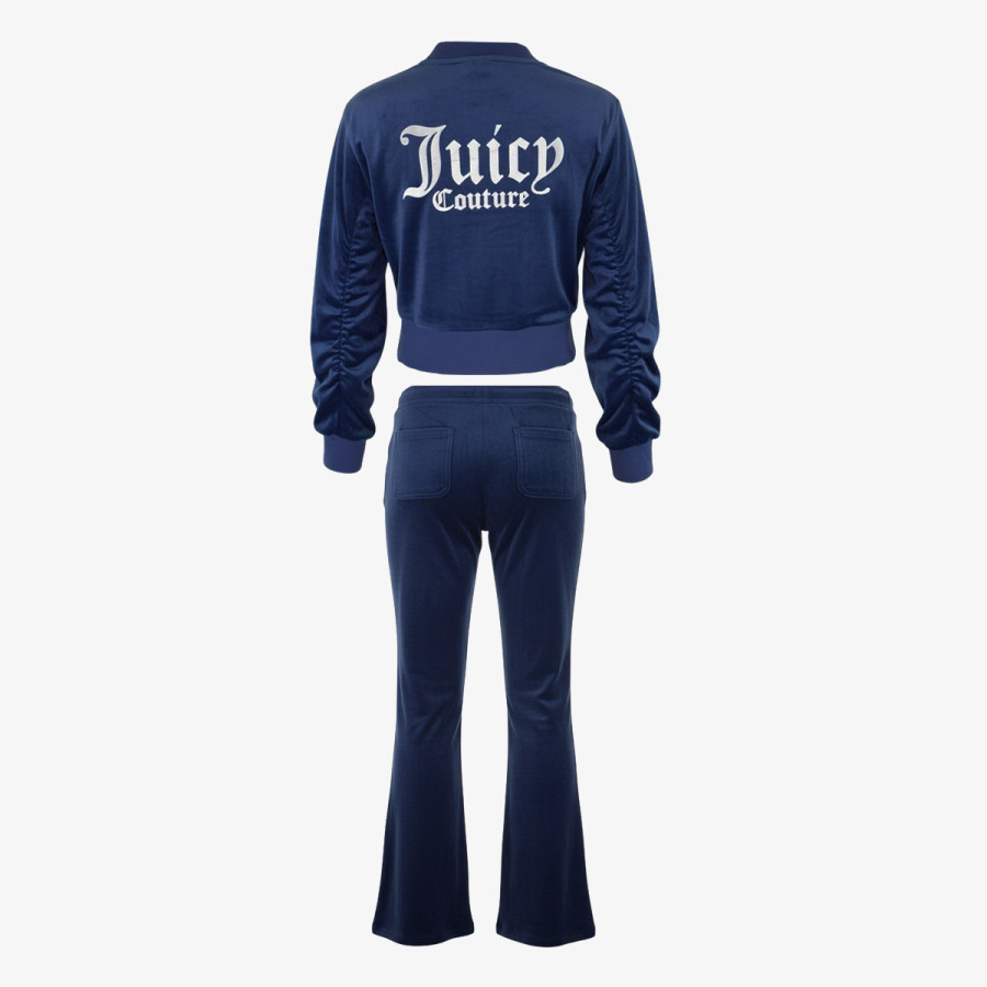JUICY COUTURE Treninguri VELOUR BOMBER & BOOTCUT JOG SET 
