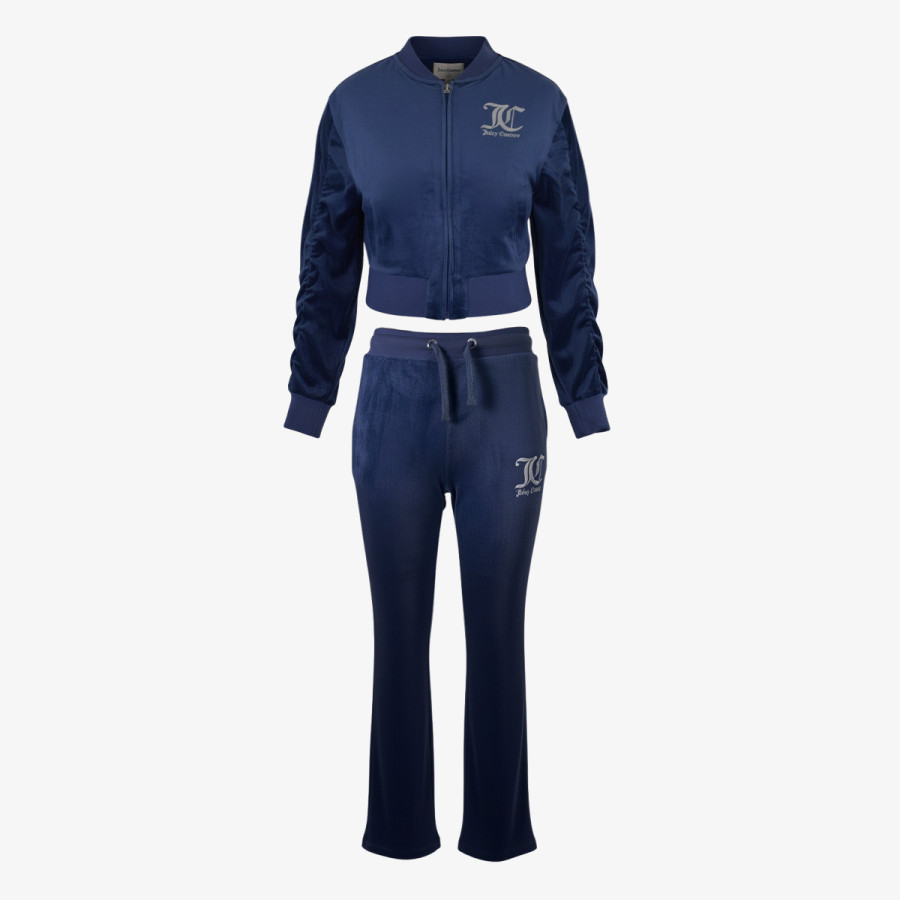 JUICY COUTURE Treninguri VELOUR BOMBER & BOOTCUT JOG SET 