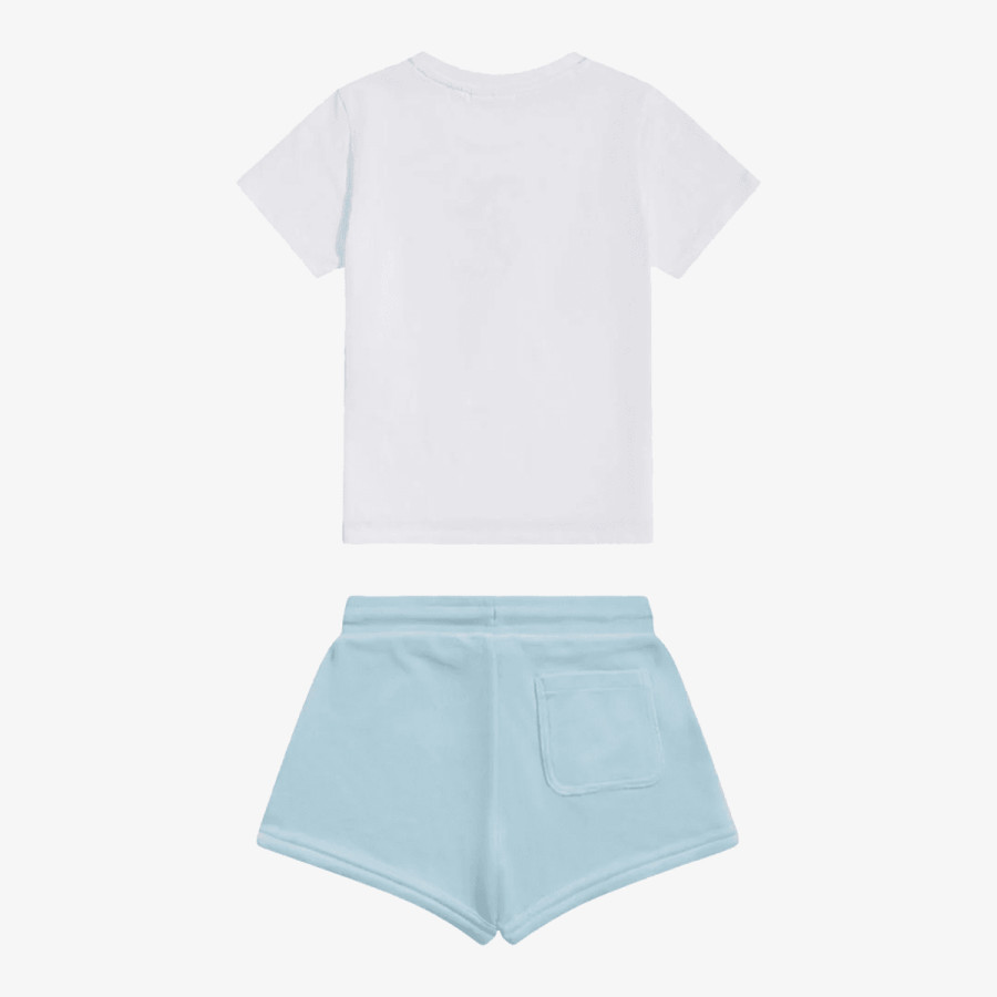 JUICY COUTURE Treninguri JC Logo Tee & Velour Short Set 