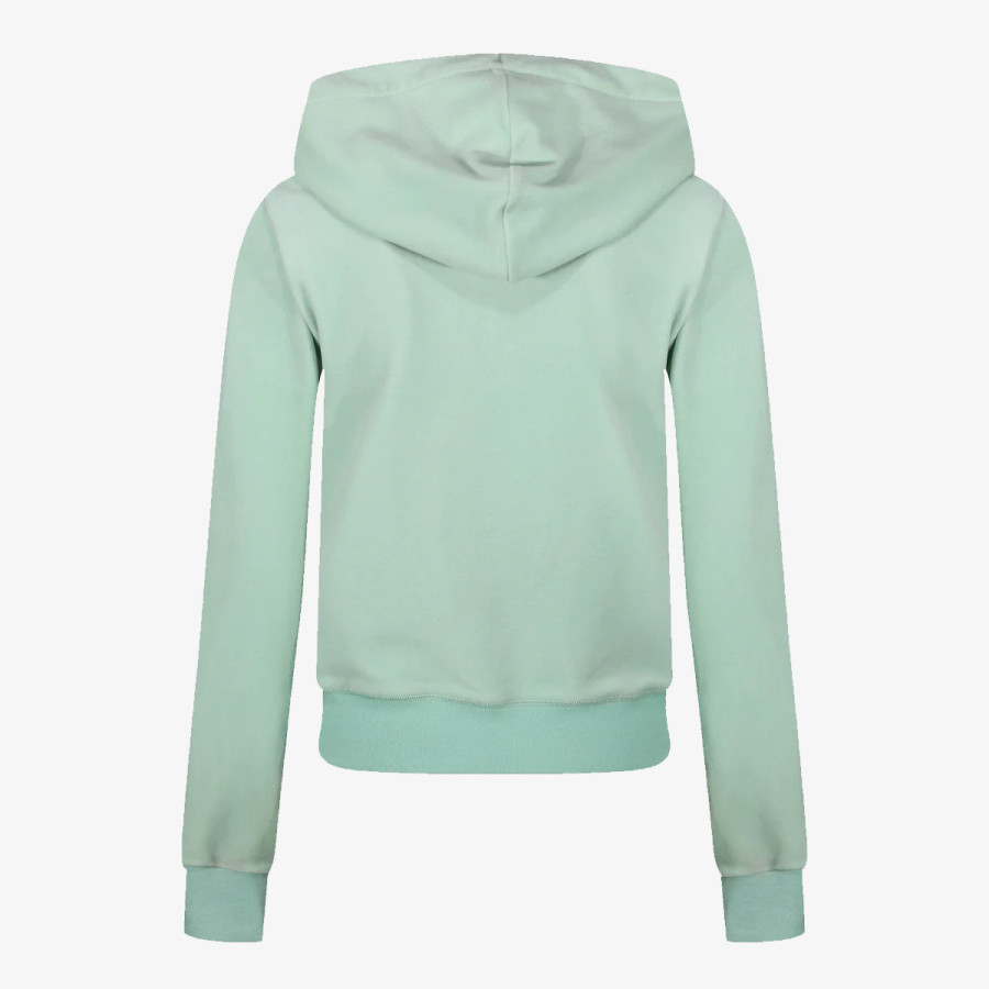 JUICY COUTURE Hanorace ZIP THROUGH HOODIE WITH  ZIP PULL &  JC 