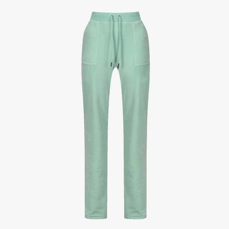 JUICY COUTURE Pantaloni de trening STRAIGHT LEG TRACK PANT WITH POCKET 