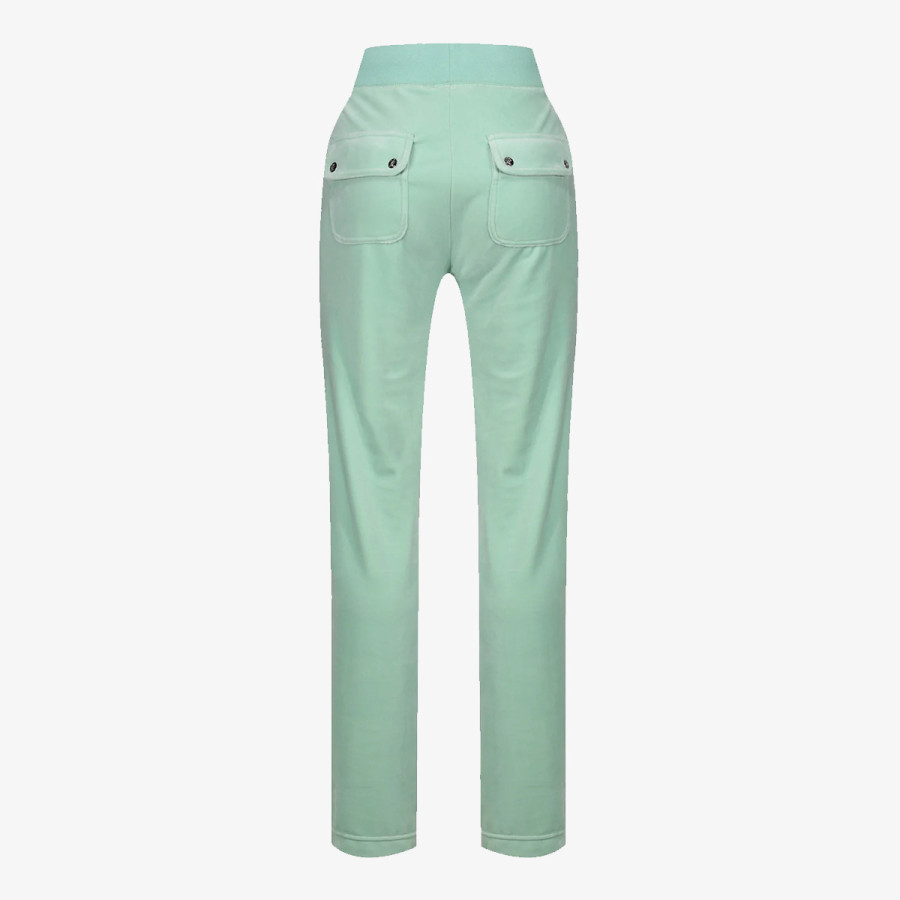 JUICY COUTURE Pantaloni de trening STRAIGHT LEG TRACK PANT WITH POCKET 