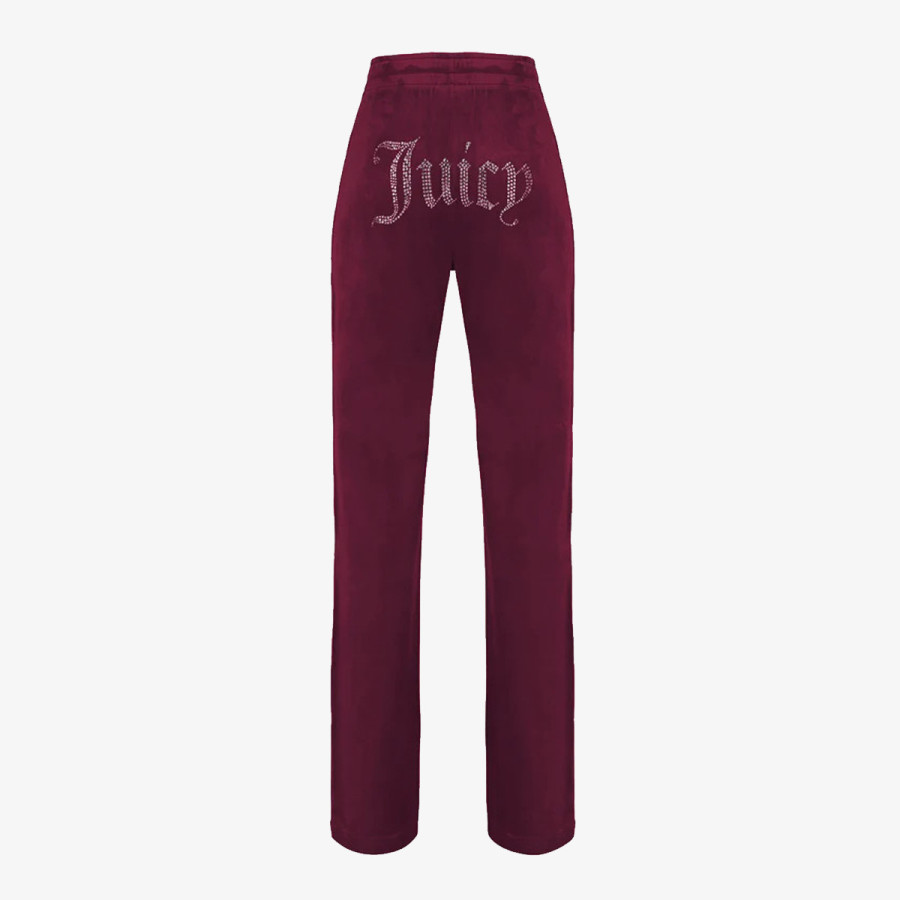 JUICY COUTURE Pantaloni de trening Trackpants 'Tina' Velour 