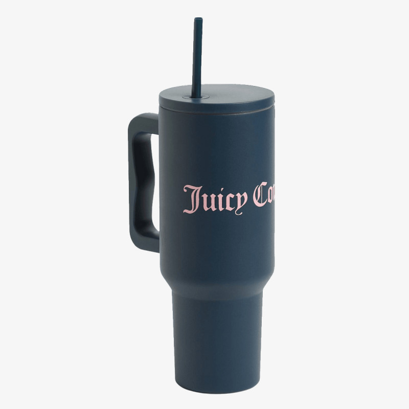 JUICY COUTURE STICLA PENTRU APA Steel Tumbler With Straw 