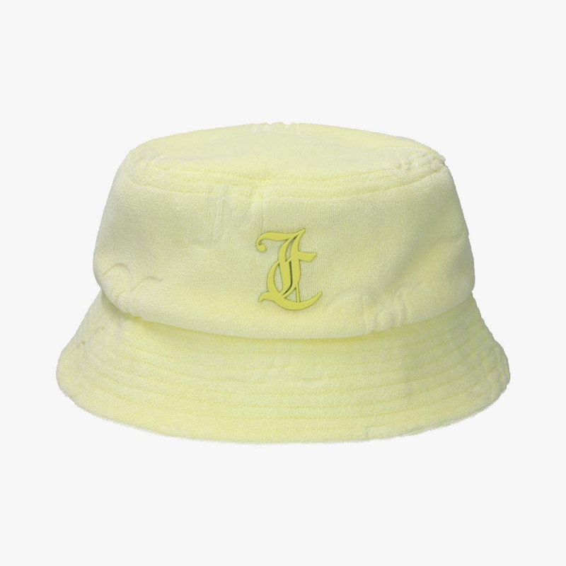 JUICY COUTURE Palarie ELEANNA MONOGRAM TOWELLING BUCKET HAT 