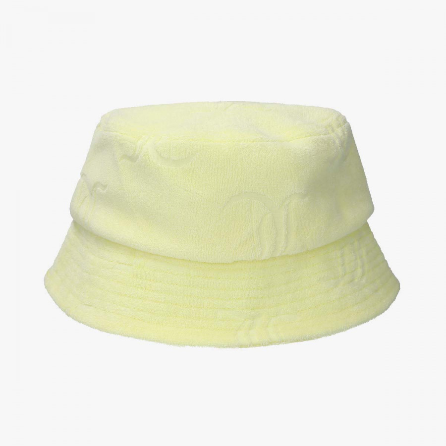 JUICY COUTURE PALARIE ELEANNA MONOGRAM TOWELLING BUCKET HAT 